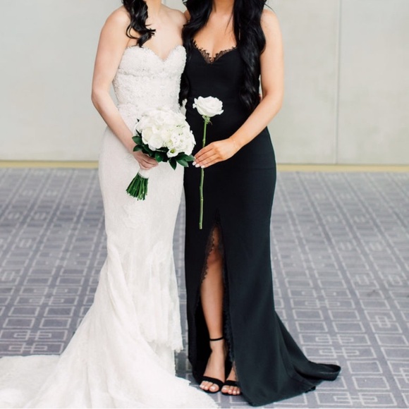 NOOKIE BLACK GOWN - Picture 2 of 2